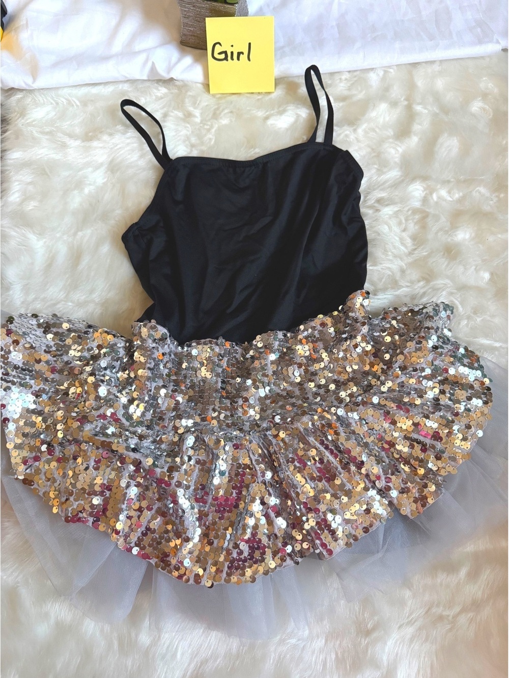 Weissman Sequin Tutu Dance Costume Large Child LC